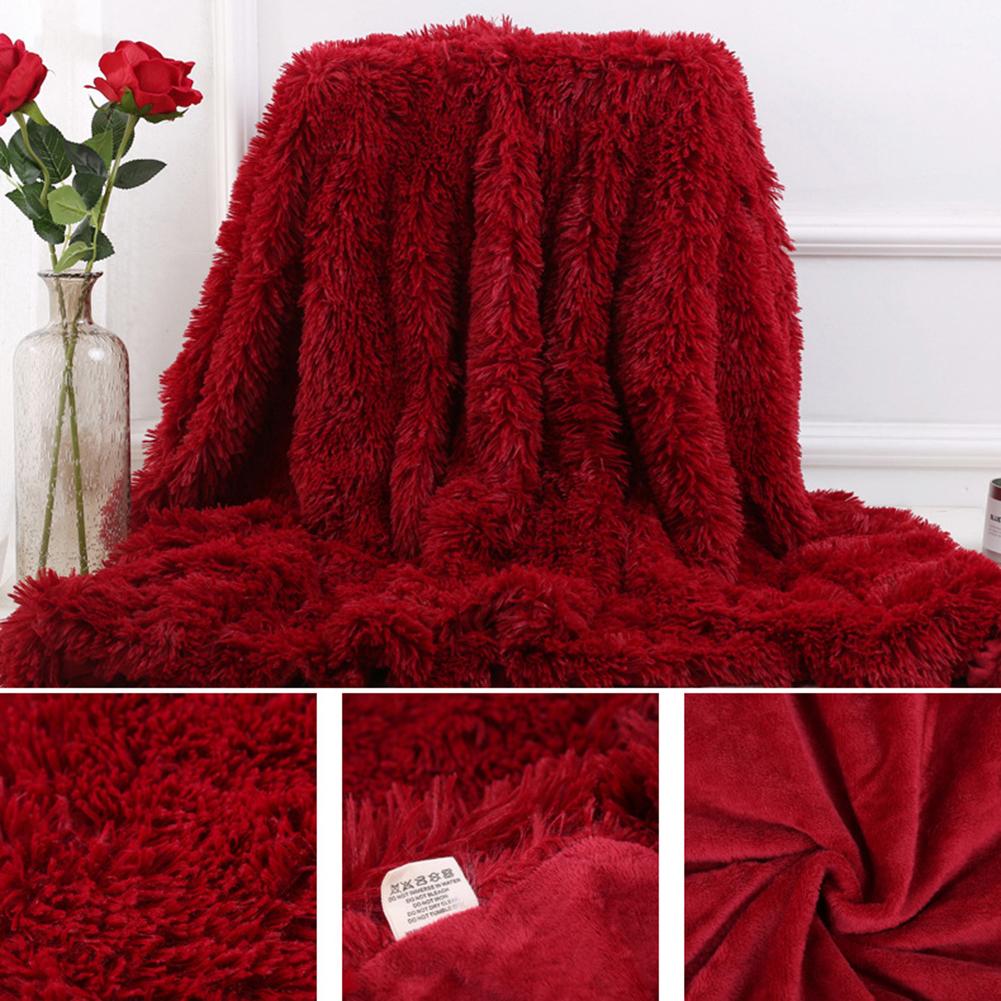 Christmas Throw Blanket - 80x120cm Weichen, Flauschigen Shaggy Warme Bett