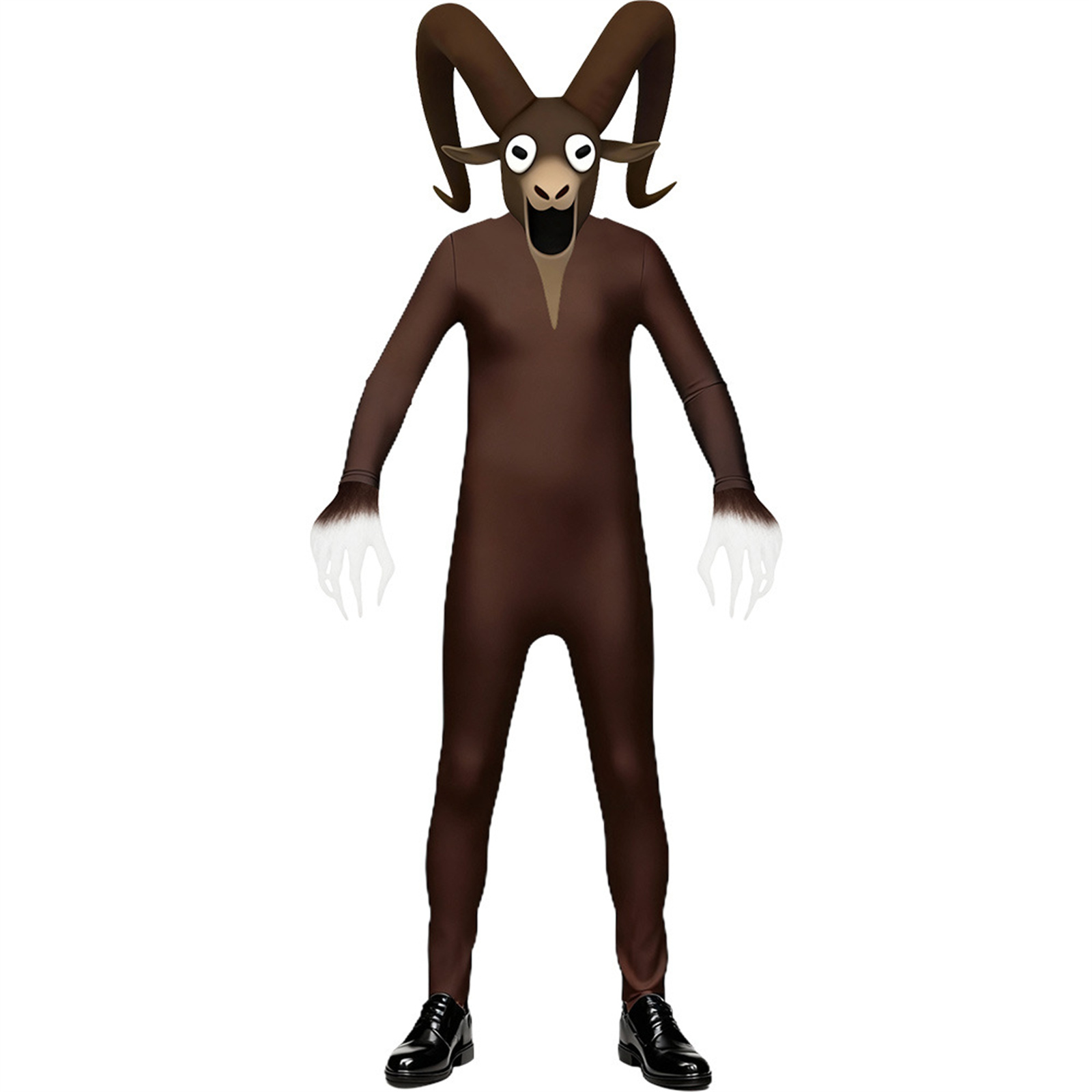 Elf Costume Christmas - Waldziegen-Jumpsuit Cosplay-Kostüm für Erwachsene und Kinder,