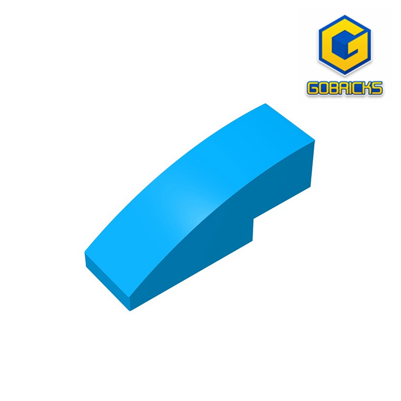Lego Set Creator - Gobricks 11477 10 Stück Gebogene Bausteine