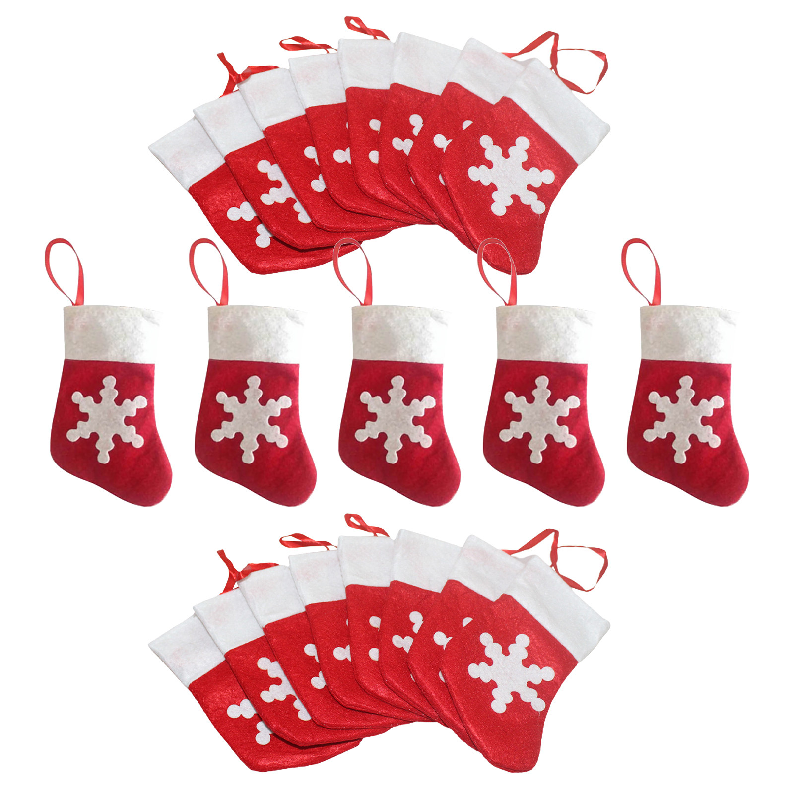 24 Stück Kleine Weihnachtsstrü – Christmas Stocking Hanging Bewertung und Preis