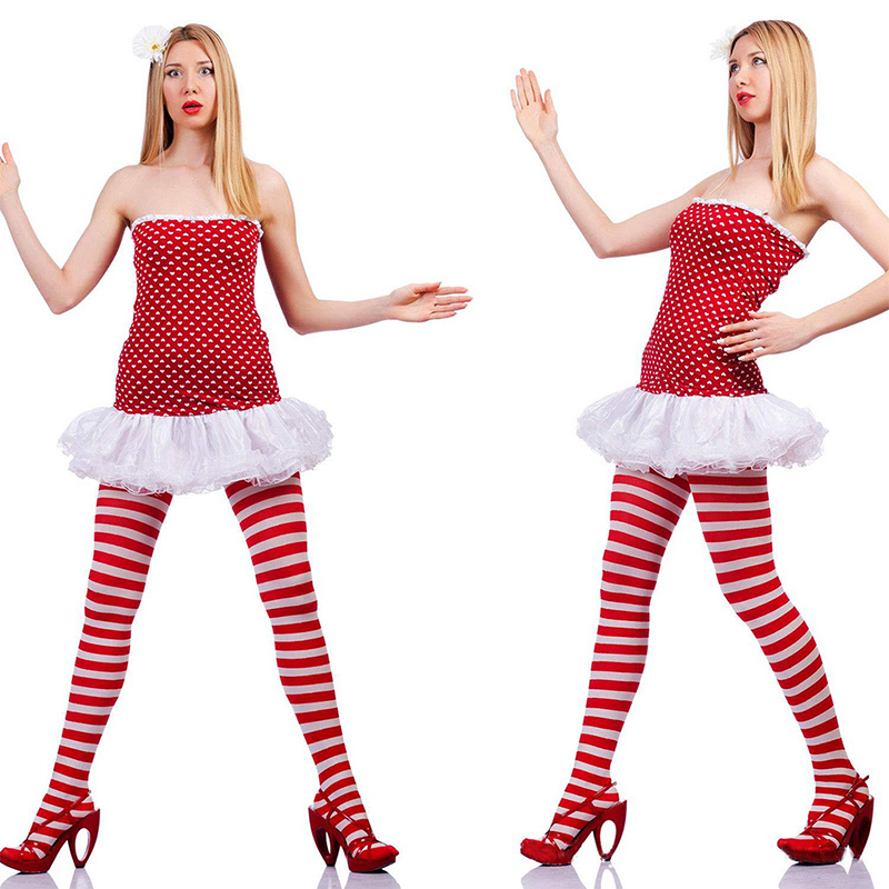 Frauen Weihnachten Gestreifte  – Christmas Stocking Hanging Bewertung und Preis