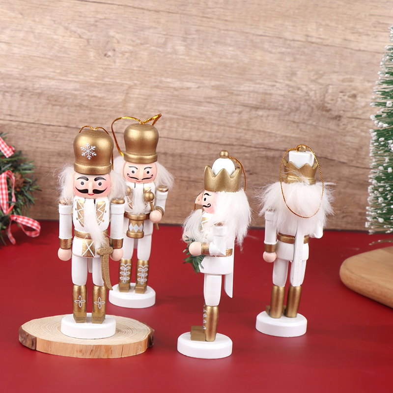 1Pc 12CM Nussknacker Puppet So – Nutcracker Figurine Bewertung und Preis