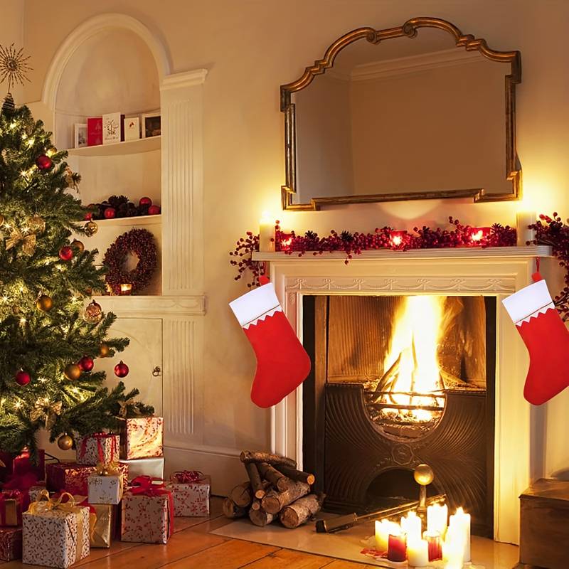 1/3/6 Stück Weihnachtsstrümpfe – Christmas Stocking Hanging Bewertung und Preis