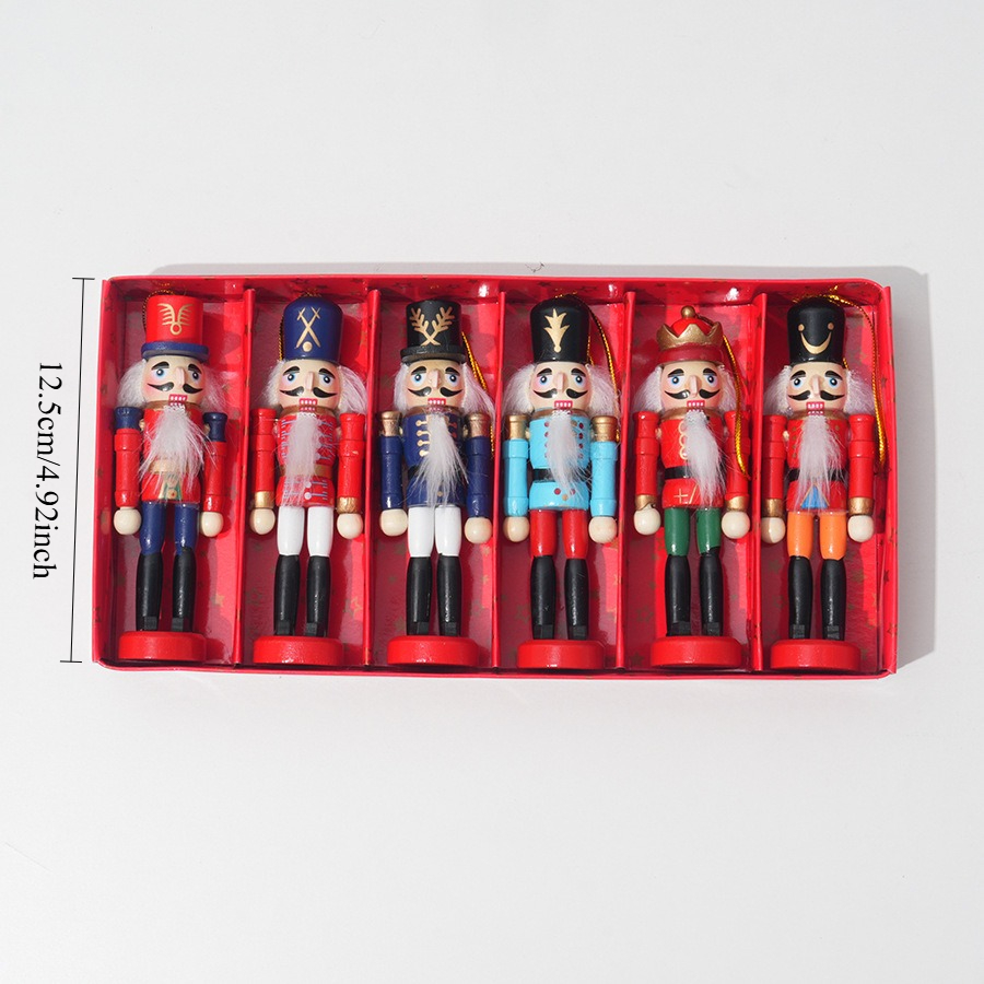 6 Stück Weihnachts-Nussknacker – Nutcracker Figurine Bewertung und Preis