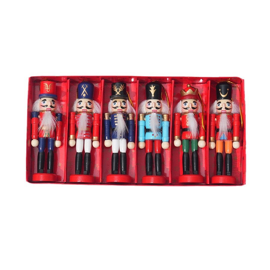 6 Stück Weihnachts-Nussknacker – Nutcracker Figurine Bewertung und Preis
