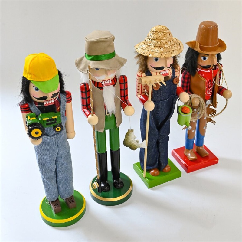 Nussknacker-Soldaten aus Holz, – Nutcracker Figurine Bewertung und Preis