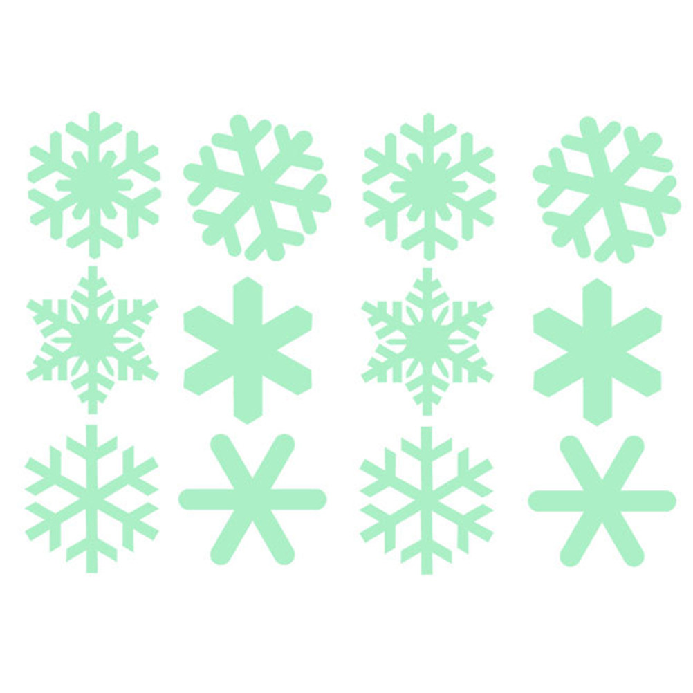 1 Set Leuchtende Weihnachts-Sc – Snowflake Window Decal Bewertung und Preis